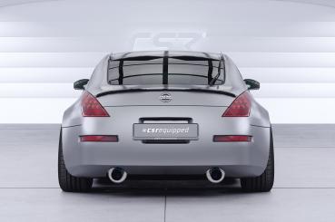 CSR Heckspoiler | Heckflügel mit ABE für Nissan 350Z (Z33) Coupe HF272-C Carbon Look Hochglanz (keine Lackierung erforderlich)