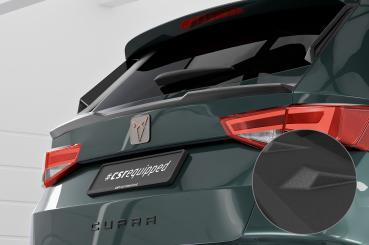 CSR Heckspoiler | Heckflügel mit ABE für Cupra / Seat Ateca HF276-S strukturiert schwarz matt (keine Lackierung erforderlich)