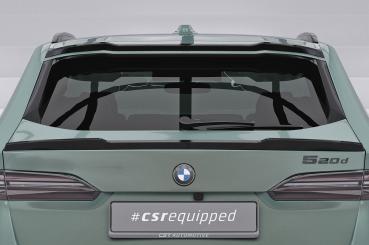 CSR Heckspoiler | Heckflügel mit ABE für BMW 5er G61 Touring HF278-G Glossy schwarz Hochglanz (keine Lackierung erforderlich)