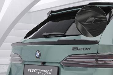 CSR Heckspoiler | Heckflügel mit ABE für BMW 5er G61 Touring HF278-C Carbon Look Hochglanz (keine Lackierung erforderlich)