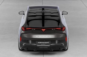 CSR Heckspoiler | Heckflügel mit ABE für Cupra Tavascan HF281-S strukturiert schwarz matt (keine Lackierung erforderlich)