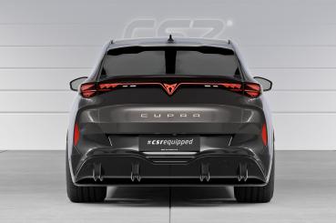 CSR Heckspoiler | Heckflügel mit ABE für Cupra Tavascan HF281-S strukturiert schwarz matt (keine Lackierung erforderlich)