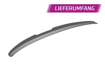 CSR Heckspoiler | Heckflügel mit ABE für Audi A1 GB HF569-G Glossy schwarz Hochglanz (keine Lackierung erforderlich)