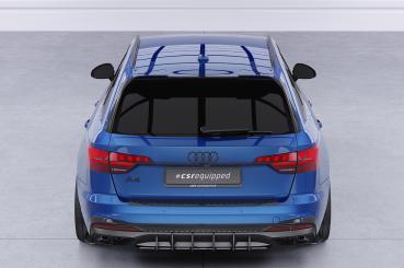 CSR Heckspoiler | Heckflügel mit ABE für Audi A4 B9 (8W) Avant HF577-L Lackierung erforderlich (unlackiert roh)