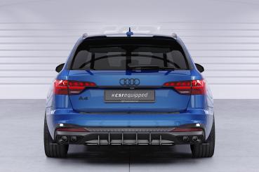 CSR Heckspoiler | Heckflügel mit ABE für Audi A4 B9 (8W) Avant HF577-L Lackierung erforderlich (unlackiert roh)