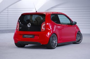 CSR Heckspoiler | Heckflügel mit ABE für VW up!/ Seat Mii/ Skoda Citigo HF578-C Carbon Look Hochglanz (keine Lackierung erforderlich)