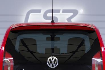 CSR Heckspoiler | Heckflügel mit ABE für VW up!/ Seat Mii/ Skoda Citigo HF578-C Carbon Look Hochglanz (keine Lackierung erforderlich)