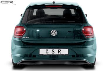 CSR Heckspoiler | Heckflügel mit ABE für VW Polo VI 2G (Typ AW) HF581-G Glossy schwarz Hochglanz (keine Lackierung erforderlich)