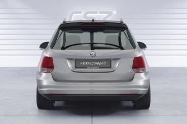 CSR Heckspoiler | Heckflügel mit ABE für VW Golf 5 Variant HF586-S strukturiert schwarz matt (keine Lackierung erforderlich)