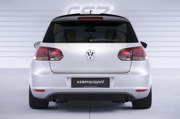CSR Heckspoiler | Heckflügel mit ABE für VW Golf 6 HF587-S strukturiert schwarz matt (keine Lackierung erforderlich)