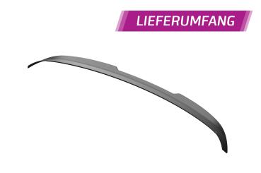 CSR Heckspoiler | Heckflügel mit ABE für VW Golf 6 HF587-S strukturiert schwarz matt (keine Lackierung erforderlich)