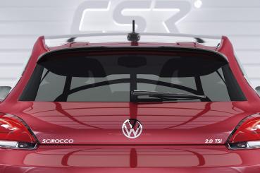 CSR Heckspoiler | Heckflügel mit ABE für VW Scirocco III HF597-G Glossy schwarz Hochglanz (keine Lackierung erforderlich)