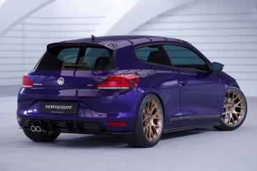 CSR Heckspoiler | Heckflügel mit ABE für VW Scirocco III HF598-C Carbon Look Hochglanz (keine Lackierung erforderlich)