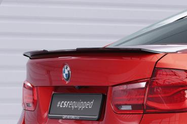 CSR Heckspoiler | Heckflügel mit ABE für BMW 3er F30 HF600-C Carbon Look Hochglanz (keine Lackierung erforderlich)