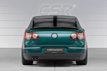 CSR Heckspoiler | Heckflügel mit ABE für VW Passat B6 Typ 3C HF603-G Glossy schwarz Hochglanz (keine Lackierung erforderlich)