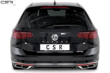 CSR Heckspoiler | Heckflügel mit ABE für VW Passat B8 Typ 3G Variant HF609-G Glossy schwarz Hochglanz (keine Lackierung erforderlich)