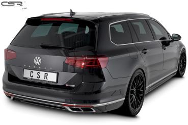 CSR Heckspoiler | Heckflügel mit ABE für VW Passat B8 Typ 3G Variant HF609-G Glossy schwarz Hochglanz (keine Lackierung erforderlich)