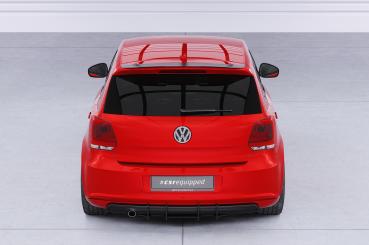 CSR Heckspoiler | Heckflügel mit ABE für VW Polo V (Typ 6R) GTI / R-Line HF615-G Glossy schwarz Hochglanz (keine Lackierung erforderlich)