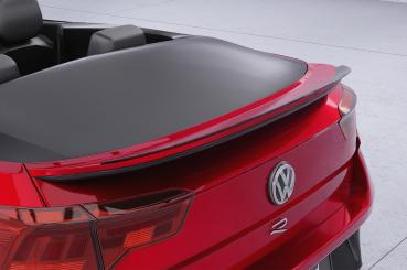 CSR Heckspoiler | Heckflügel mit ABE für VW T-Roc (Typ A1) Cabrio HF619-S strukturiert schwarz matt (keine Lackierung erforderlich)