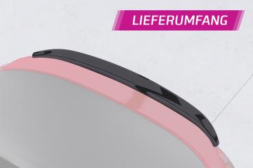 CSR Heckspoiler | Heckflügel mit ABE für VW T-Roc (Typ A1) Cabrio HF619-S strukturiert schwarz matt (keine Lackierung erforderlich)