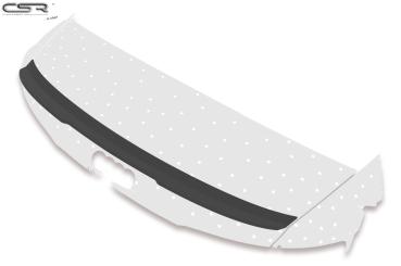 CSR Heckspoiler | Heckflügel mit ABE für Audi A5 F5 Cabrio HF628-C Carbon Look Hochglanz (keine Lackierung erforderlich)