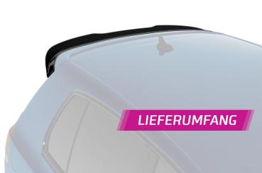 CSR Heckspoiler | Heckflügel mit ABE für VW Golf 6 GTI/ GTD/ R/ R-Line HF639-S strukturiert schwarz matt (keine Lackierung erforderlich)