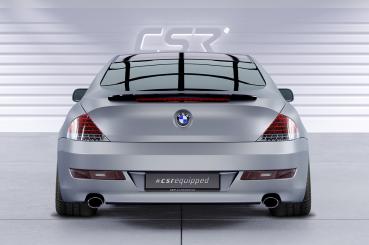CSR Heckspoiler | Heckflügel mit ABE für BMW 6er E63/E64 HF649-S strukturiert schwarz matt (keine Lackierung erforderlich)