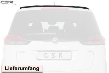CSR Heckspoiler | Heckflügel mit ABE für Opel Zafira C Tourer HF653-L Lackierung erforderlich (unlackiert roh)