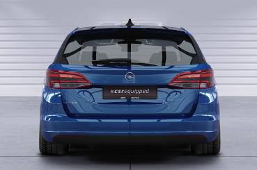 CSR Heckspoiler | Heckflügel mit ABE für Opel Astra K Sports Tourer HF654-S strukturiert schwarz matt (keine Lackierung erforderlich)
