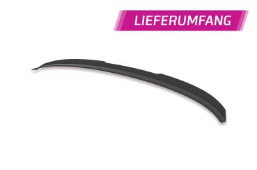 CSR Heckspoiler | Heckflügel mit ABE für Opel Astra K Sports Tourer HF654-S strukturiert schwarz matt (keine Lackierung erforderlich)