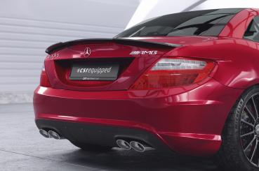 CSR Heckspoiler | Heckflügel mit ABE für Mercedes-Benz SLK / SLC R172 HF655-C Carbon Look Hochglanz (keine Lackierung erforderlich)