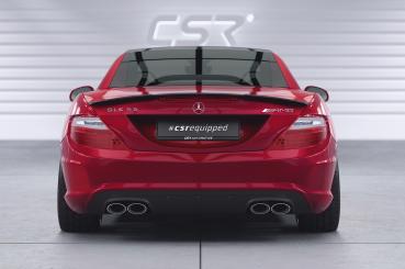 CSR Heckspoiler | Heckflügel mit ABE für Mercedes-Benz SLK / SLC R172 HF655-C Carbon Look Hochglanz (keine Lackierung erforderlich)