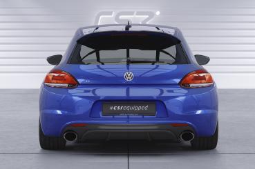 CSR Heckspoiler | Heckflügel mit ABE für VW Scirocco III R / R-Line HF657-G Glossy schwarz Hochglanz (keine Lackierung erforderlich)