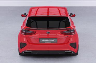 CSR Heckspoiler | Heckflügel mit ABE für Kia Ceed (CD) HF658-G Glossy schwarz Hochglanz (keine Lackierung erforderlich)