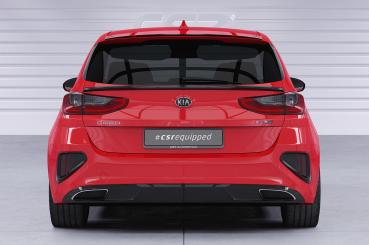 CSR Heckspoiler | Heckflügel mit ABE für Kia Ceed (CD) HF658-G Glossy schwarz Hochglanz (keine Lackierung erforderlich)