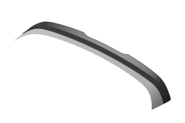 CSR Heckspoiler | Heckflügel mit ABE für Kia ProCeed (CD) HF659-G Glossy schwarz Hochglanz (keine Lackierung erforderlich)