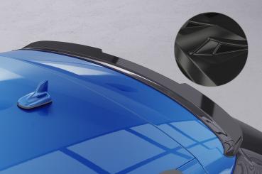 CSR Heckspoiler | Heckflügel mit ABE für Audi A6 C8 (Typ 4K/F2) Avant HF664-G Glossy schwarz Hochglanz (keine Lackierung erforderlich)