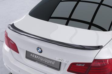 CSR Heckspoiler | Heckflügel mit ABE für BMW 5er F10 HF666-C Carbon Look Hochglanz (keine Lackierung erforderlich)