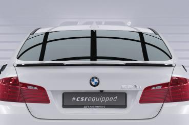 CSR Heckspoiler | Heckflügel mit ABE für BMW 5er F10 HF666-C Carbon Look Hochglanz (keine Lackierung erforderlich)