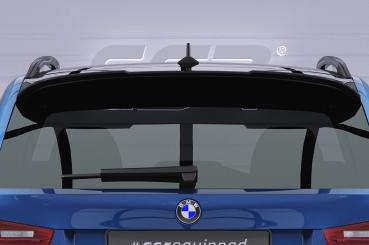 CSR Heckspoiler | Heckflügel mit ABE für BMW 3er E91 HF667-S strukturiert schwarz matt (keine Lackierung erforderlich)