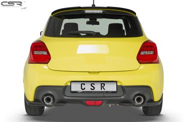 CSR Heckspoiler | Heckflügel mit ABE für Suzuki Swift 6 (RZ/AZ) Sport HF670-L Lackierung erforderlich (unlackiert roh)