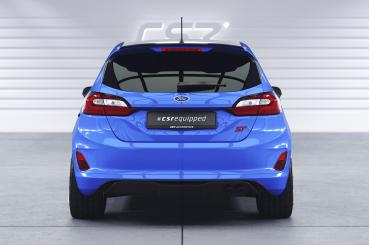 CSR Heckspoiler | Heckflügel mit ABE für Ford Fiesta MK8 ST/ST-Line HF680-S strukturiert schwarz matt (keine Lackierung erforderlich)