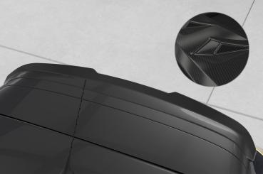 CSR Heckspoiler | Heckflügel mit ABE für Opel Corsa F HF686-C Carbon Look Hochglanz (keine Lackierung erforderlich)