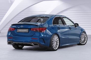 CSR Heckspoiler | Heckflügel mit ABE für Mercedes-Benz A-Klasse V177 Limousine HF690-L Lackierung erforderlich (unlackiert roh)