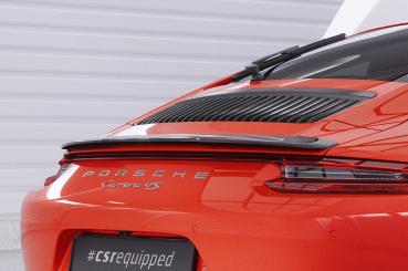 CSR Heckspoiler | Heckflügel mit ABE für Porsche 911/991 HF699-G Glossy schwarz Hochglanz (keine Lackierung erforderlich)
