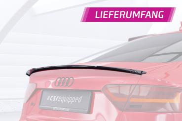CSR Heckspoiler | Heckflügel mit ABE für Audi A5 / S5 8T Sportback HF701-G Glossy schwarz Hochglanz (keine Lackierung erforderlich)