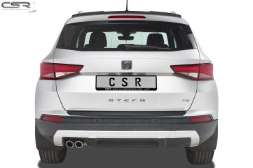 CSR Heckspoiler | Heckflügel mit ABE für Seat Ateca (Typ 5FP, KH7) HF702-L Lackierung erforderlich (unlackiert roh)