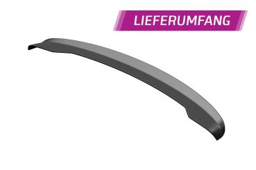 CSR Heckspoiler | Heckflügel mit ABE für VW T6 / T6.1 Bus HF704-G Glossy schwarz Hochglanz (keine Lackierung erforderlich)