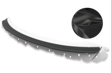 CSR Heckspoiler | Heckflügel mit ABE für Mercedes-Benz C-Klasse A205 Cabrio HF707-C Carbon Look Hochglanz (keine Lackierung erforderlich)