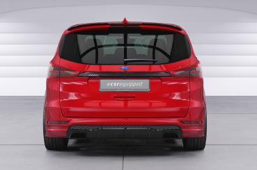 CSR Heckspoiler | Heckflügel mit ABE für Ford S-Max 2. Gen HF708-S strukturiert schwarz matt (keine Lackierung erforderlich)